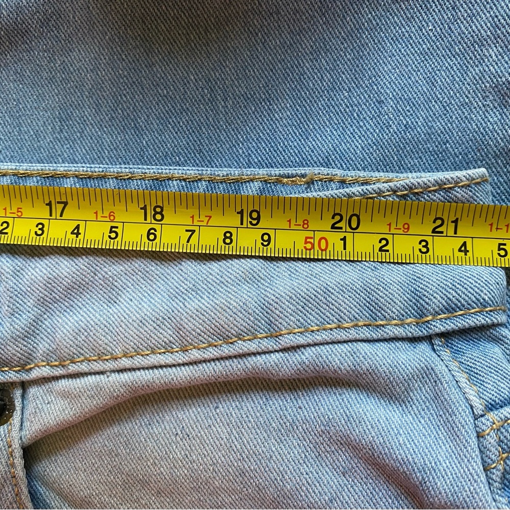 MISSLOOK Light Blue Denim Jeans Size 5X - Picture 8 of 8